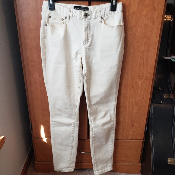cato white jeans